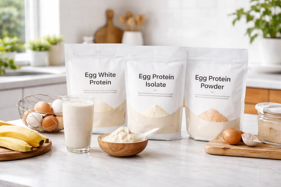 Egg protein powder range options for beginner fitness routines