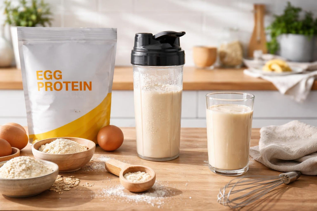 Mixing egg protein powder without clumps or lumps