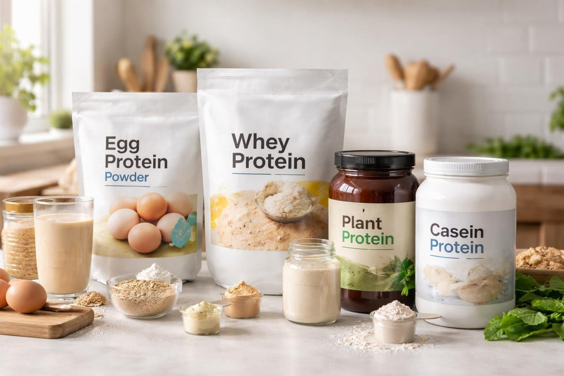 vs of egg protein powders and alternatives