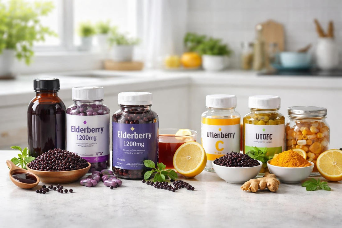 Elderberry supplements and alternatives vs UK