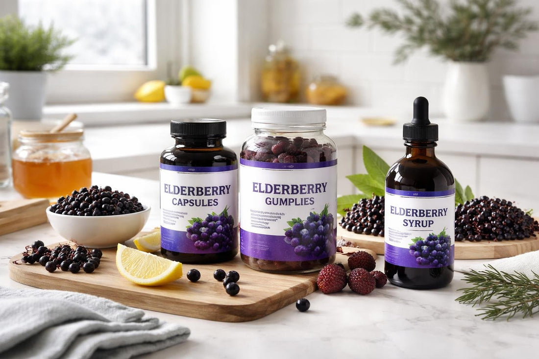 Elderberry supplements winter dosing and safety guide