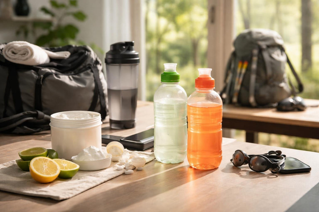 Electrolyte drink bottles for gym and outdoor training