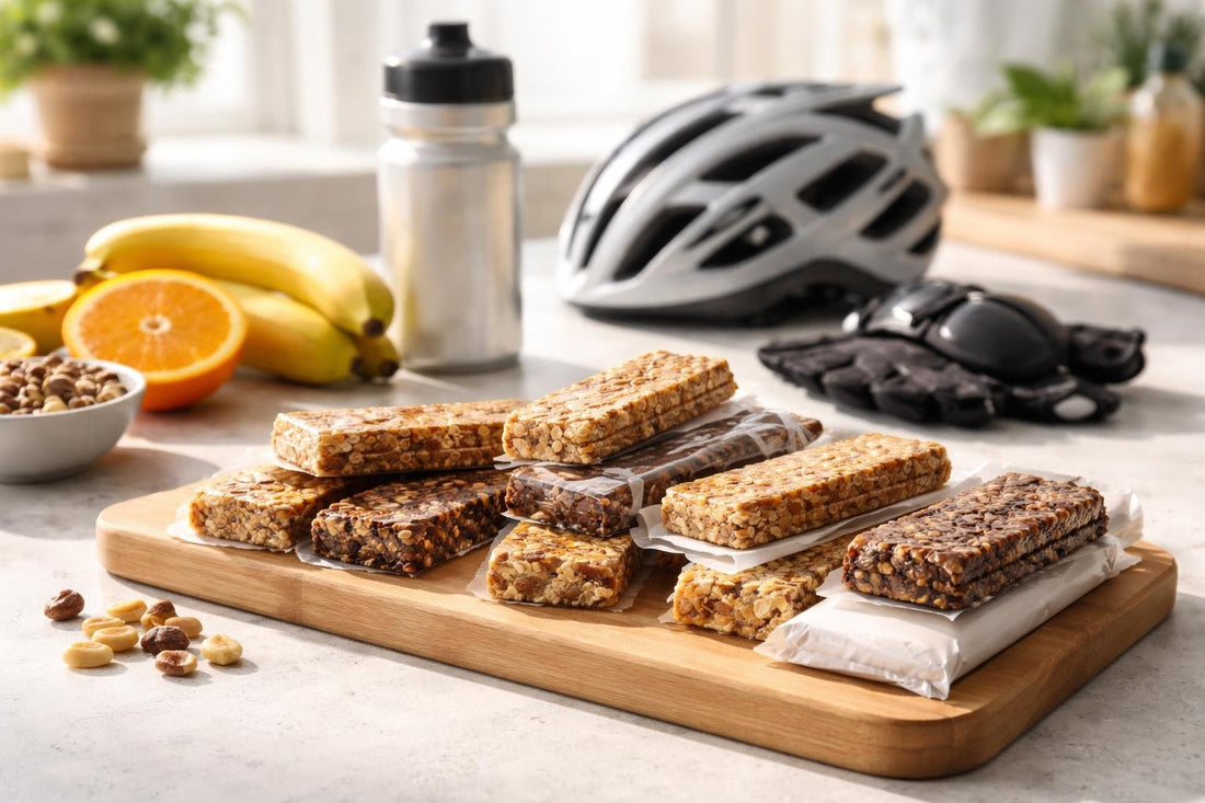 Endurance energy nutrition bars for long rides