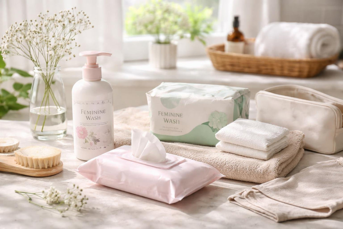 Feminine care hygiene essentials checklist for Yorkshire routines