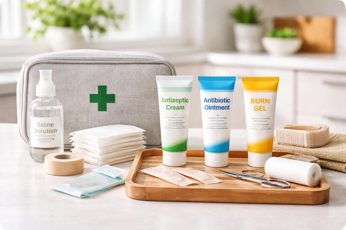 Beginner first aid ointments for cuts and grazes