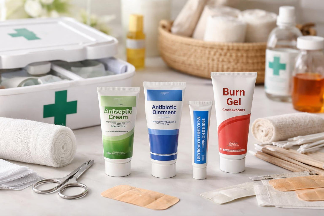 Family first aid ointments range for sensitive skin