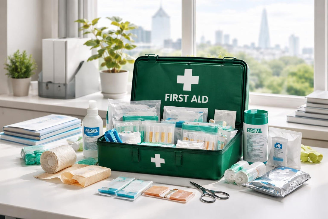 First aid kit essentials for small London offices and workplaces