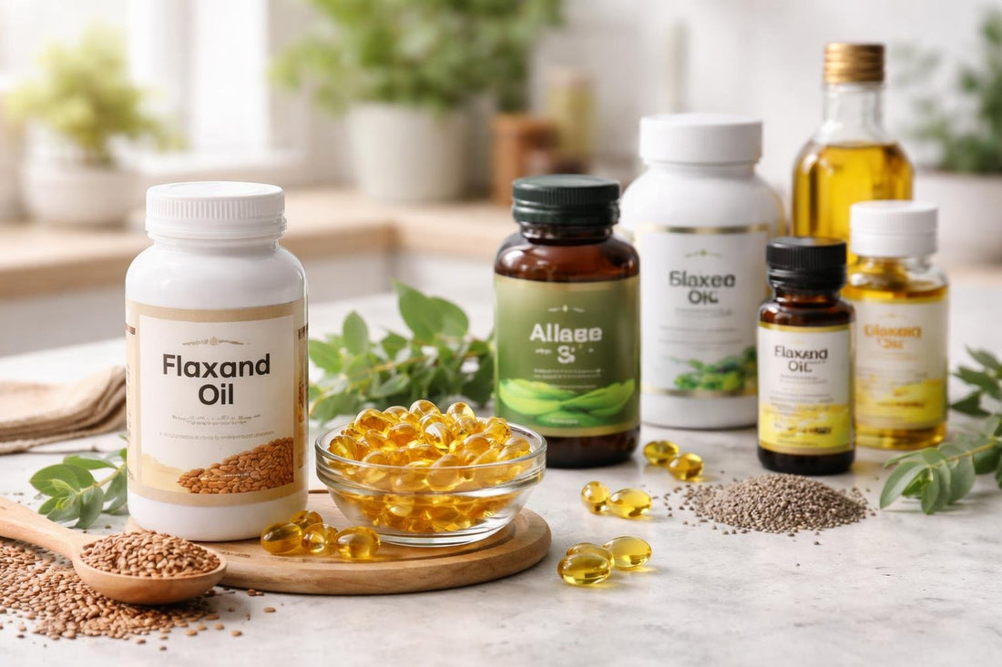 flax seed oil capsules and alternative supplements