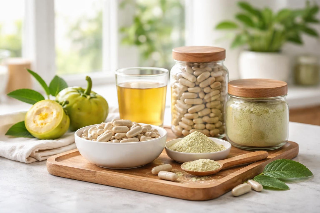 Garcinia cambogia herbal capsules and powder for beginners