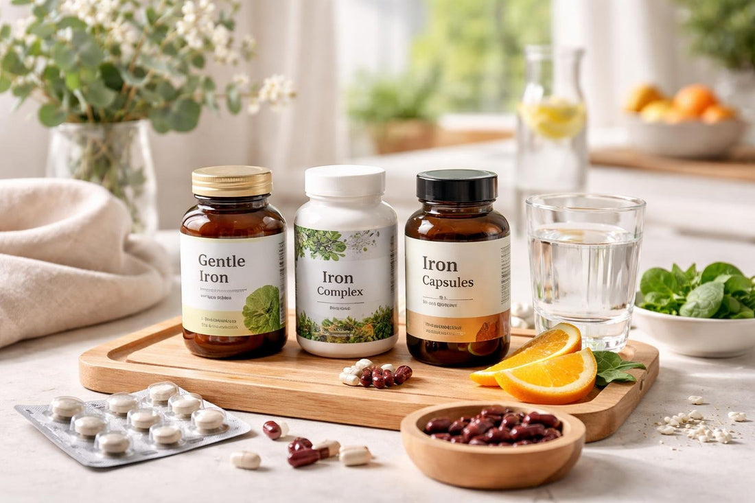 Gentle iron supplement options for daily use in UK