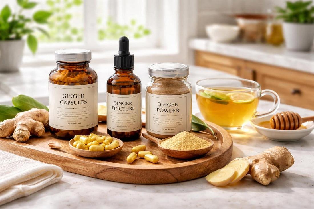 Beginner guide to ginger herbal supplements and benefits