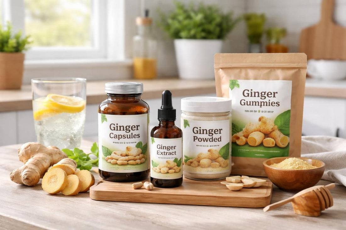 Ginger herbal supplements selected for daily routines in Lancashire