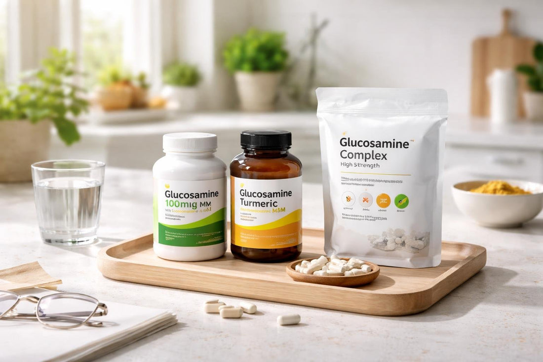 Beginner choosing glucosamine joint support supplements in the UK
