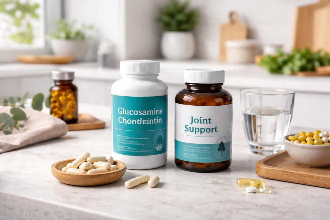 Glucosamine and chondroitin supplements for daily joint support