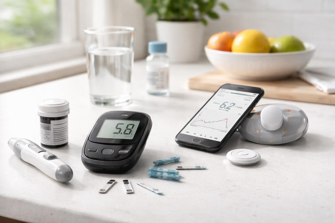 Home blood glucose monitors and test strips