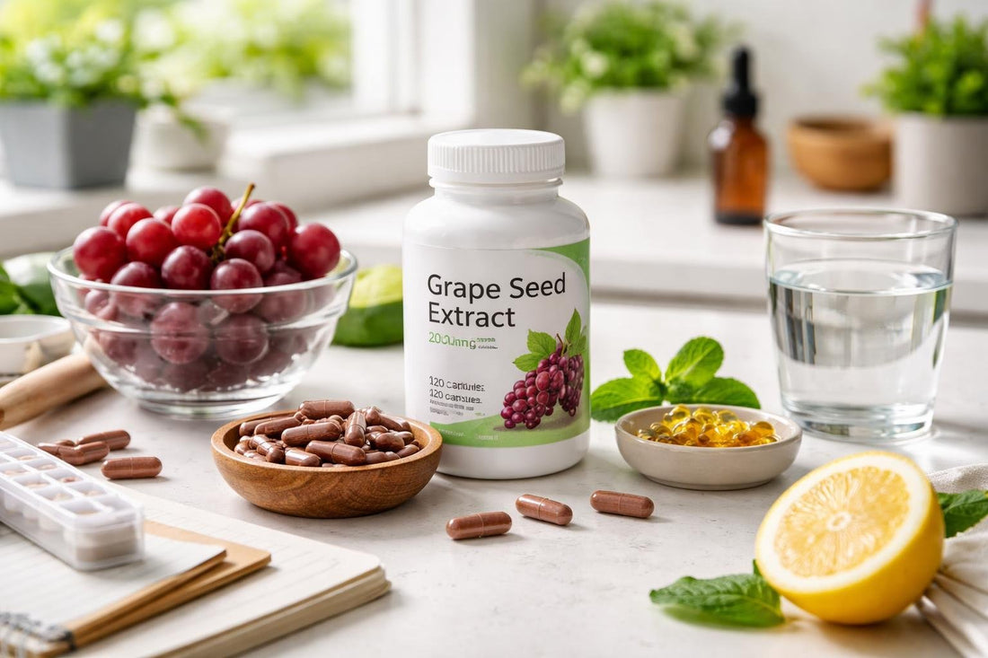 Grape seed extract supplements and troubleshooting tips