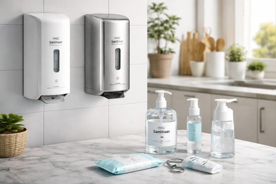 Professional hand sanitiser dispensers and alternatives