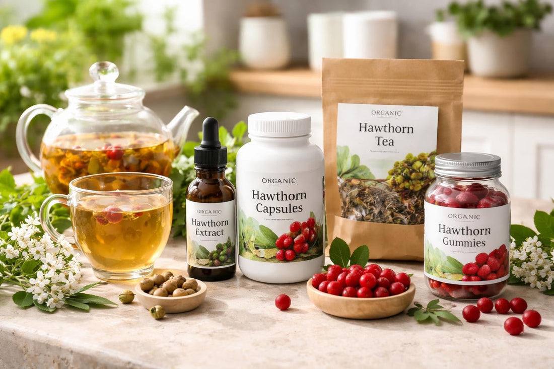 Hawthorn herbal supplements selection for different experience levels