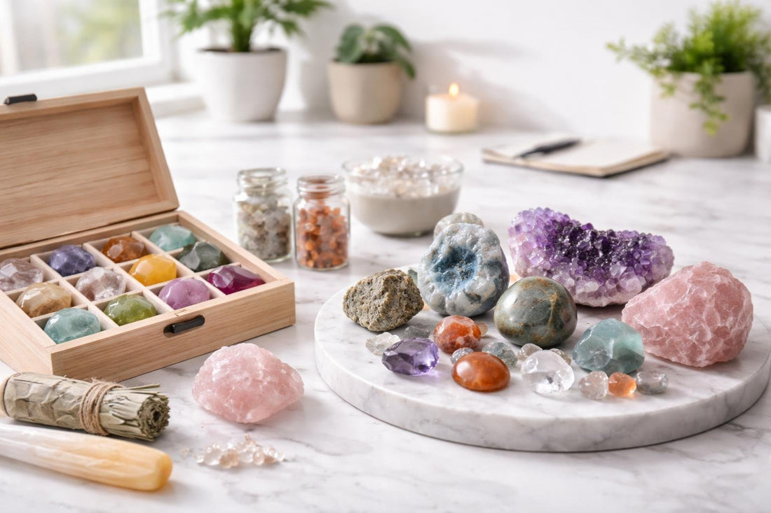 Healing crystals collection vs and safety guide