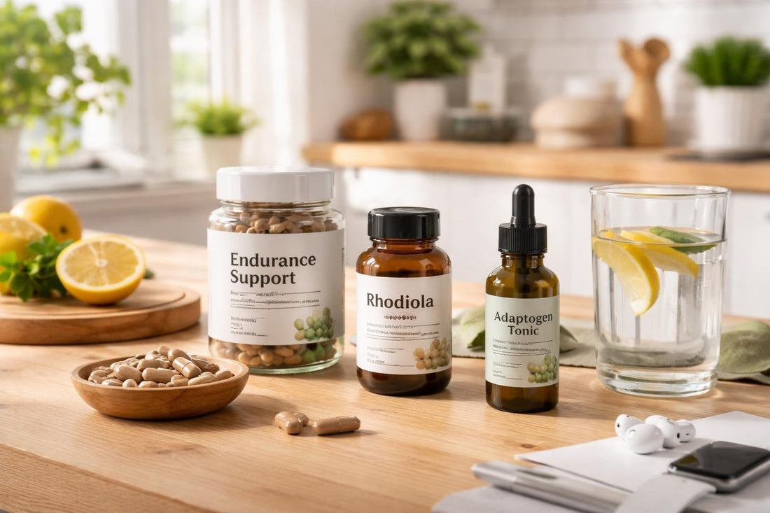 Beginner choosing herbal endurance and performance support options