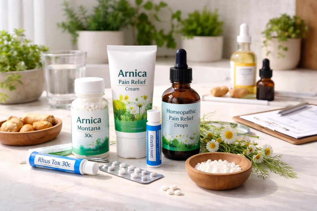 homeopathic pain relief remedies selection and safety guide
