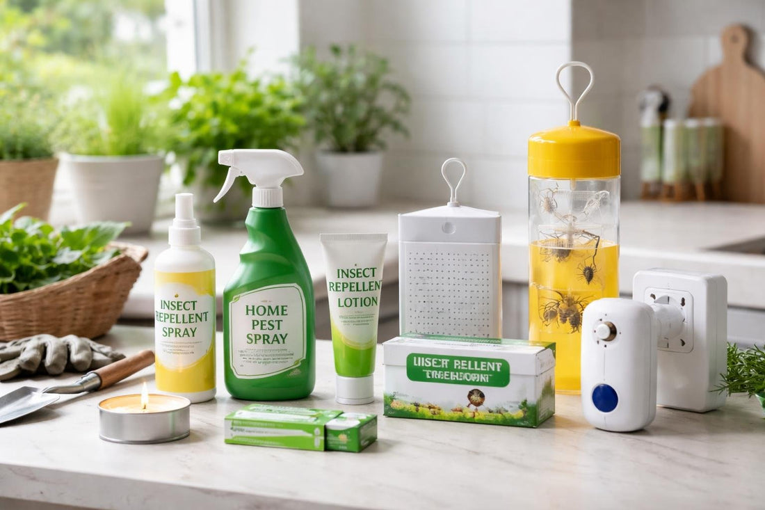 Beginner choosing insect and pest repellents for home and garden