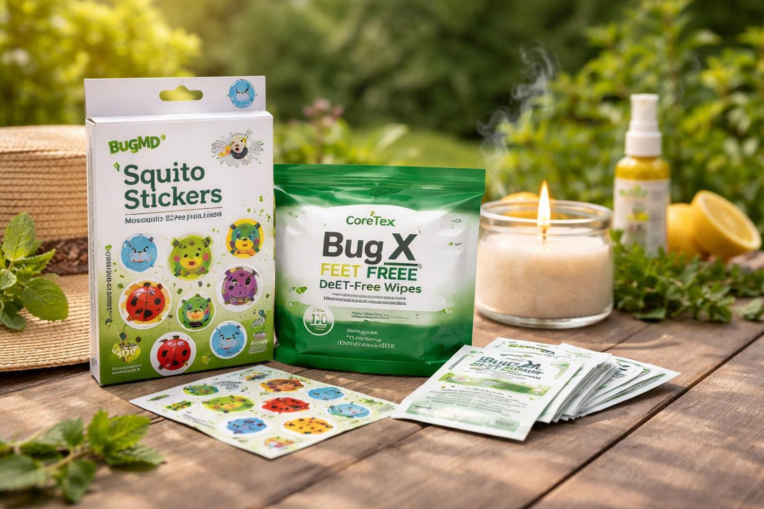 Summer garden insect repellent selection and safety