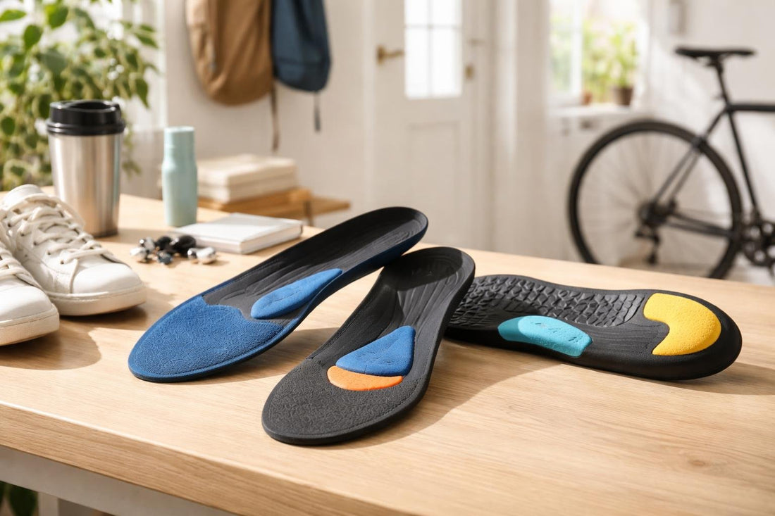 arch support insoles for flat feet commuters