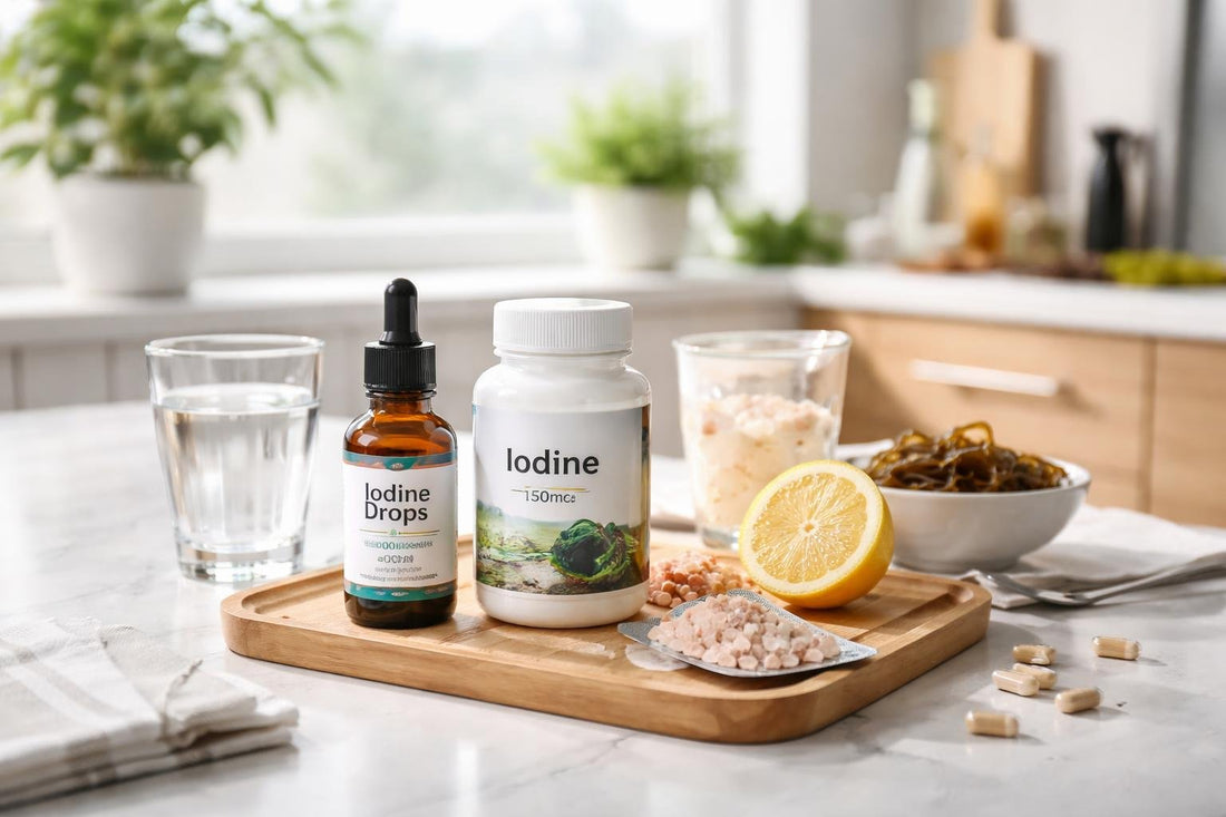 Iodine supplements troubleshooting and product