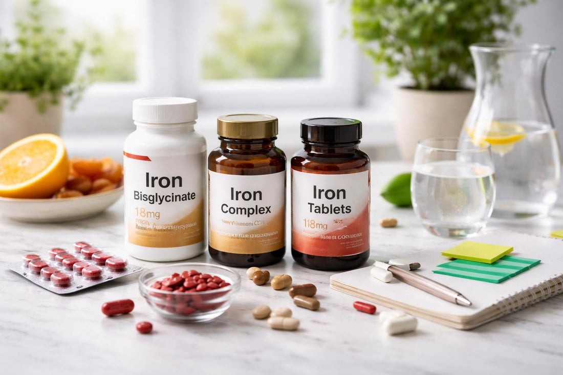 assorted iron supplements and troubleshooting tips