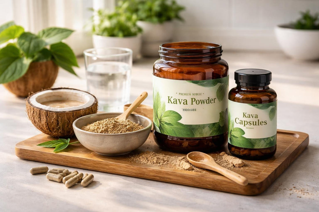 Kava supplement powders and capsules UK guide