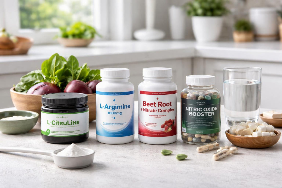 L-Arginine supplements and alternatives vs image