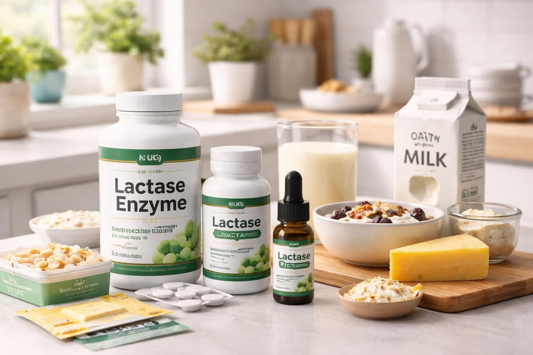 Lactose intolerance medicine collection and alternative options