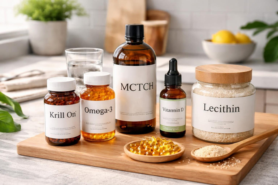 Beginner choosing omega oils and phospholipid supplements