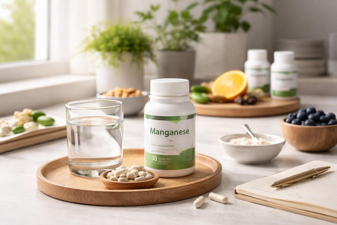 Manganese supplement troubleshooting and storage guide