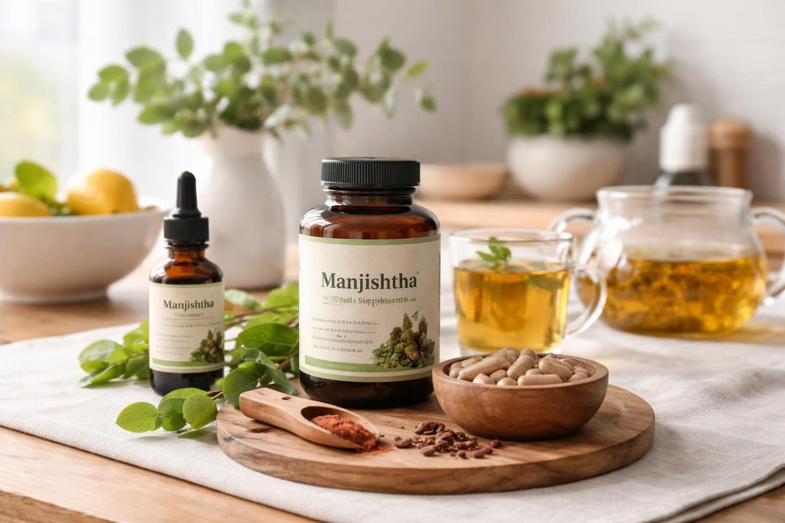 Manjishtha herbal supplement options for Scotland wellness routines