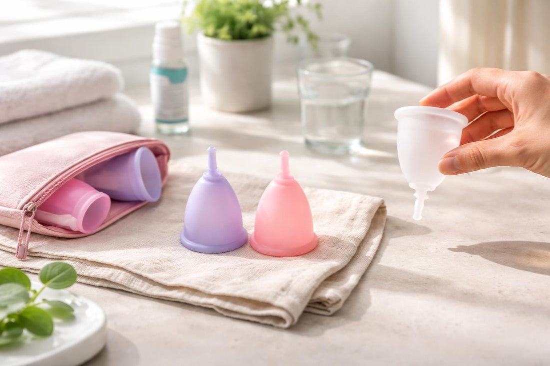 Reusable menstrual cup sizing and fit guide for Scotland