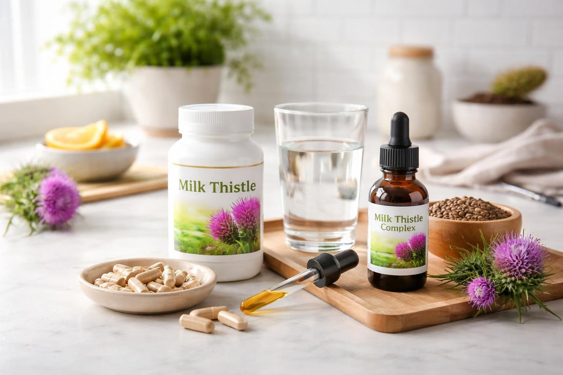 Milk thistle capsules and tincture options for beginners