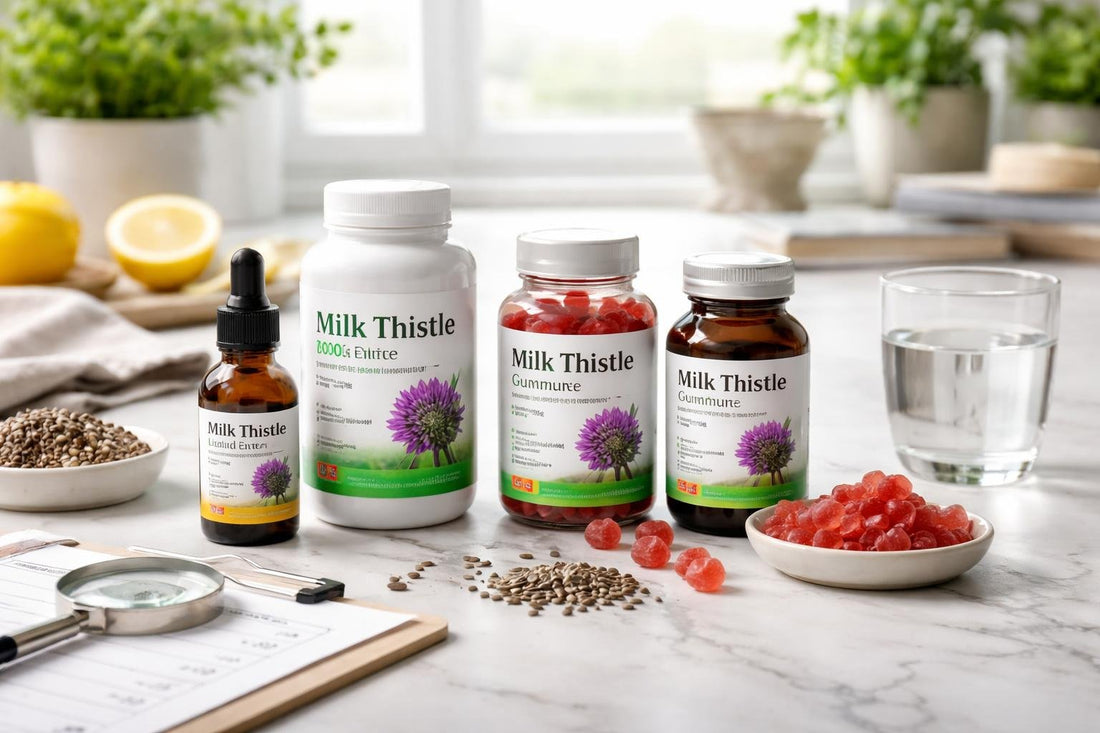 Milk thistle supplements selection and quality checks