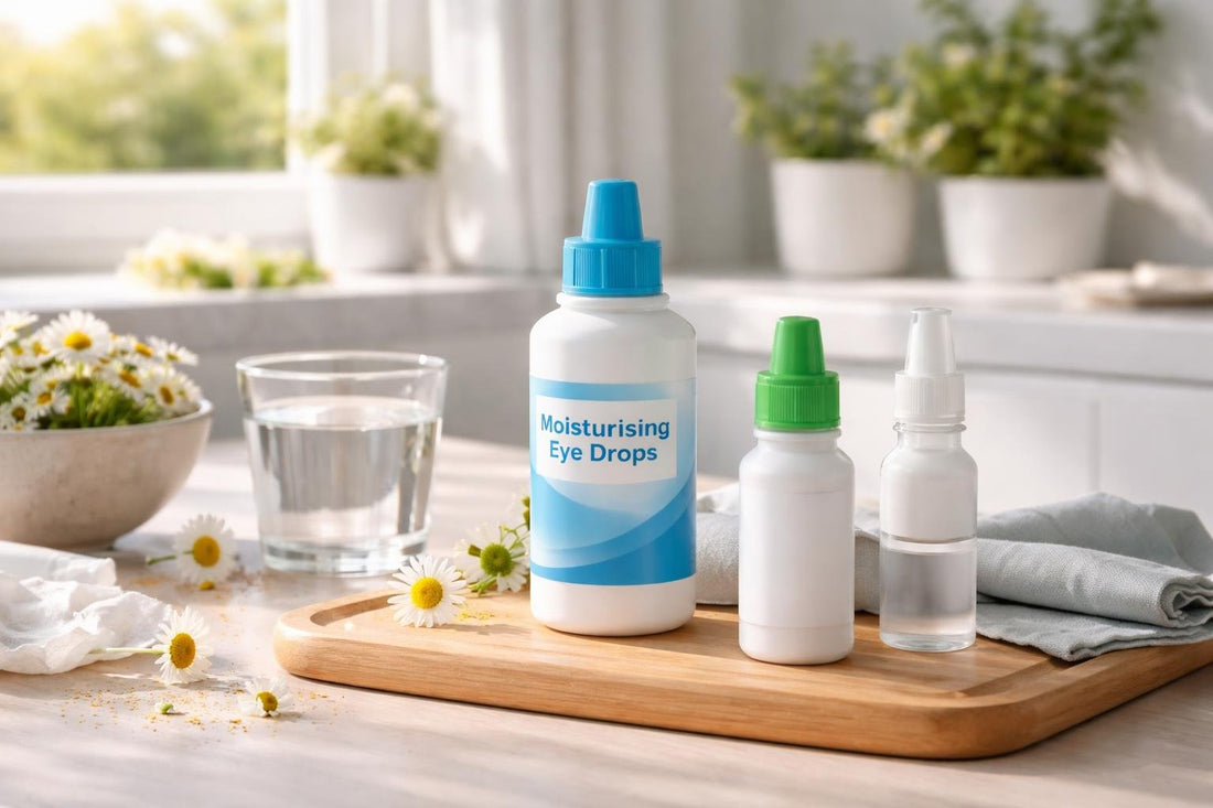 Moisturising eye drops for dry tired eyes in Yorkshire
