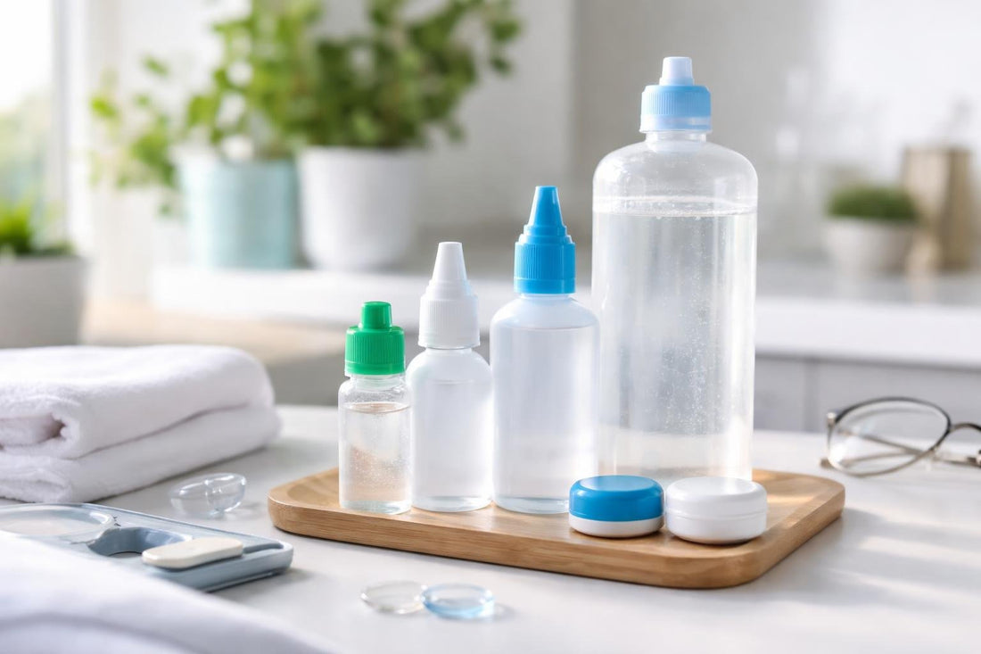 Selection of moisturising eye drops for contact lens wearers