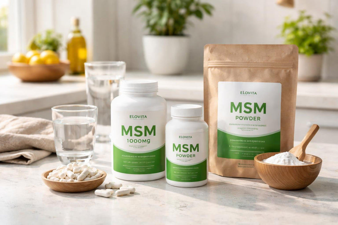 MSM supplements for joint support and dosing guidance