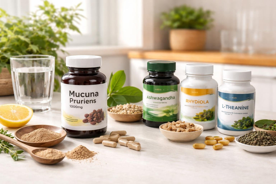 Mucuna pruriens capsules and herbal alternatives