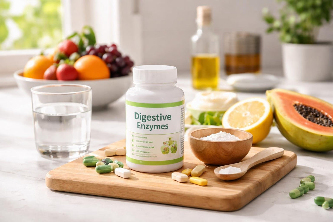 Multi enzyme nutrition supplements for everyday digestion support