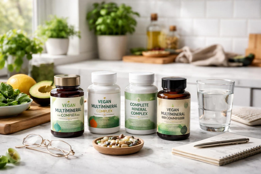 vegan multimineral supplements selection in London