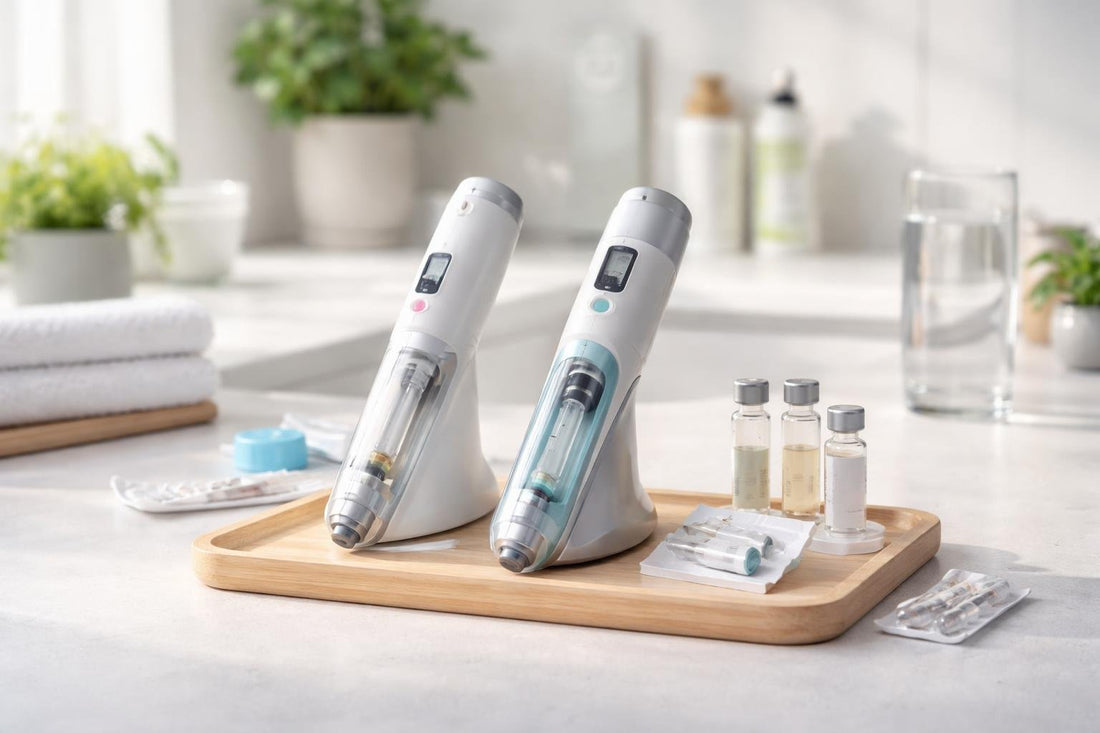 Needle free insulin device selection and accessories UK