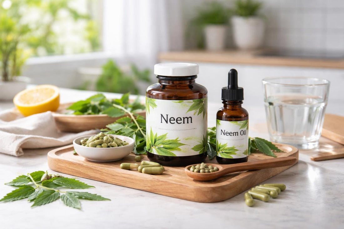 Neem herbal supplements for seasonal everyday wellbeing routines