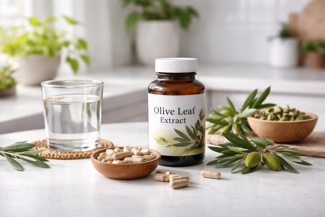 Olive leaf extract capsules and product