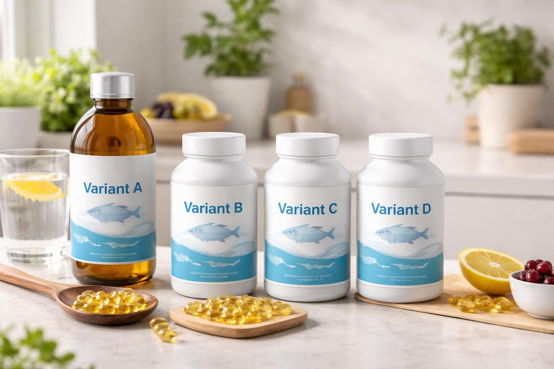 Beginner guide comparing omega 3 fish oil variants