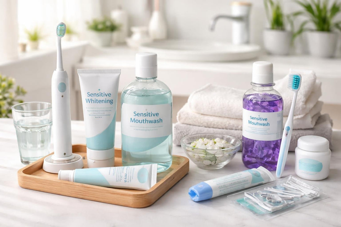 oral care products for sensitive teeth